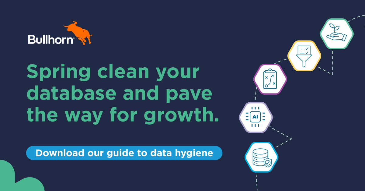 Bullhorn Data hygiene guide