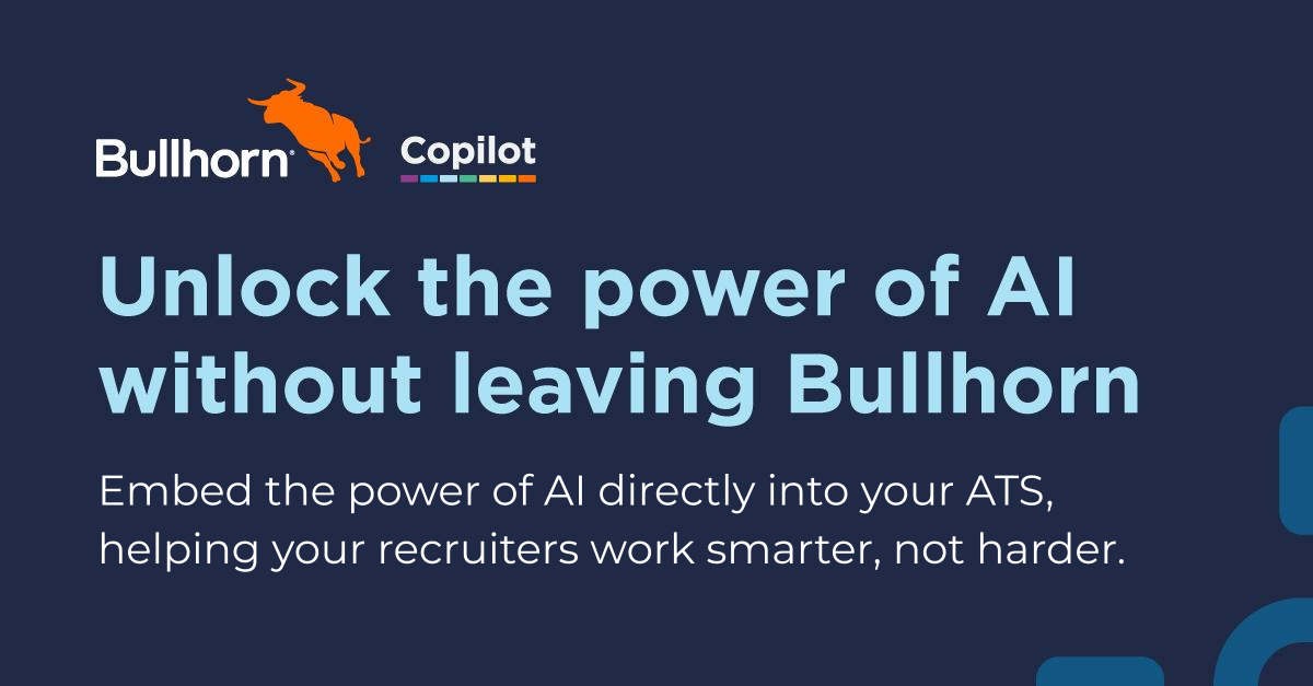 Unlock the power of AI without leaving Bullhorn