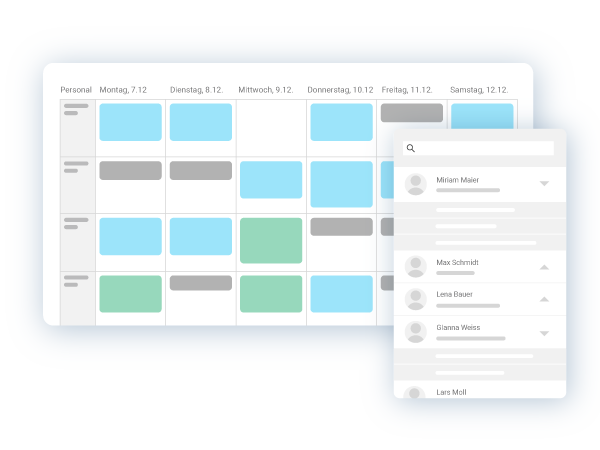 Schichtplanung mit Bullhorn Workforce Edition